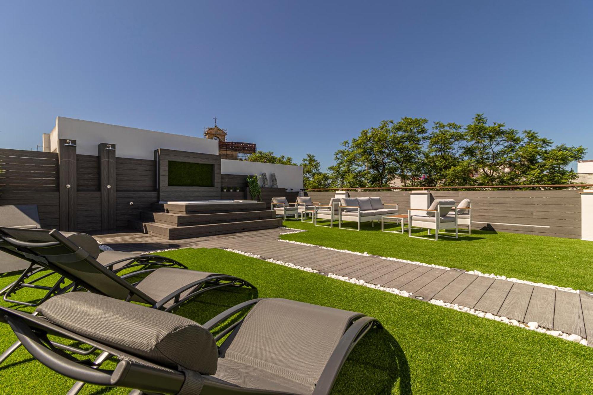 Allo Apartments Plateros Centro Jacuzzi Comunitario Jerez de la Frontera Exterior photo